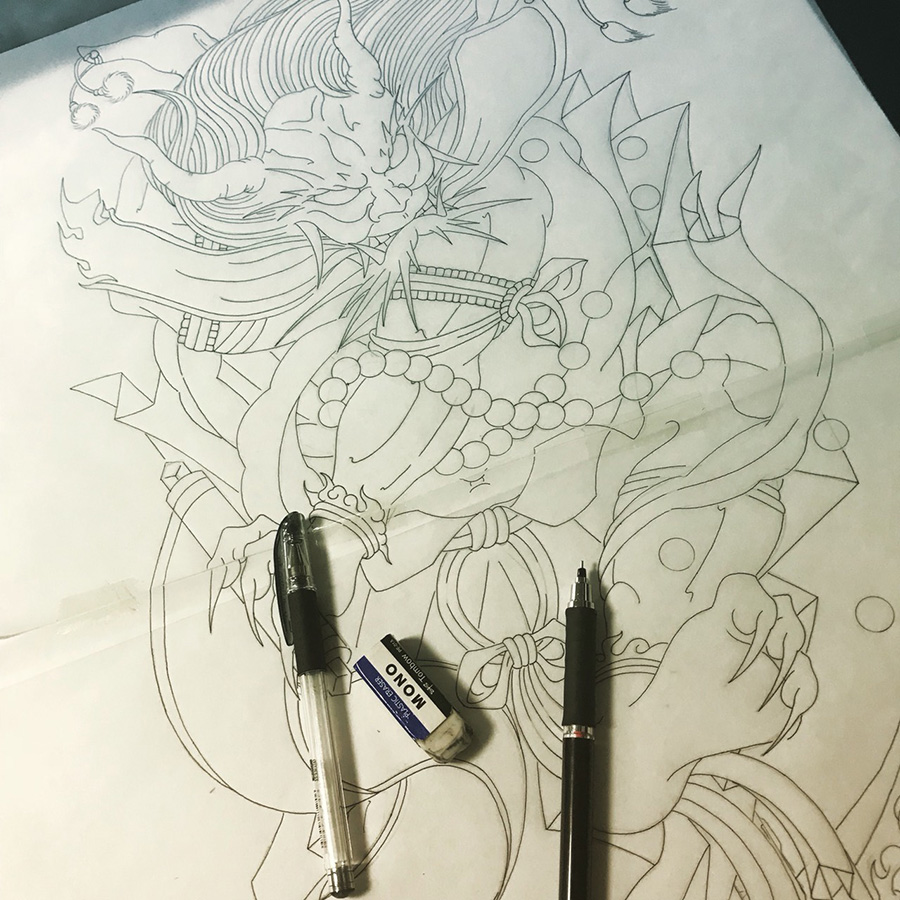 刺青下絵